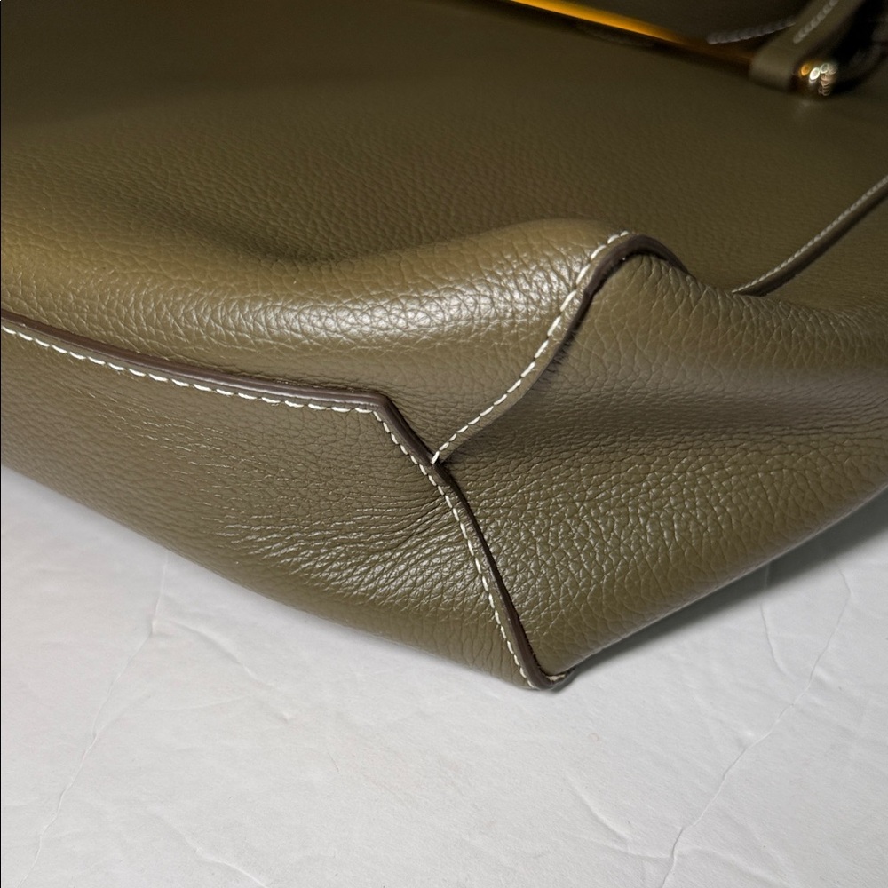 Strathberry Olive Green Tote Bag - Picture 7 of 10